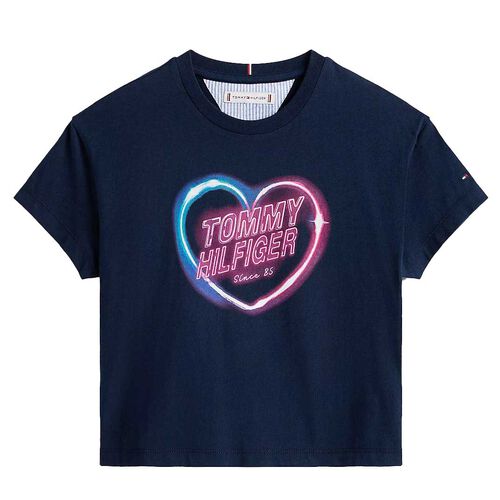 Tommy Hilfiger Photo Print Relax Tee 8-10Y